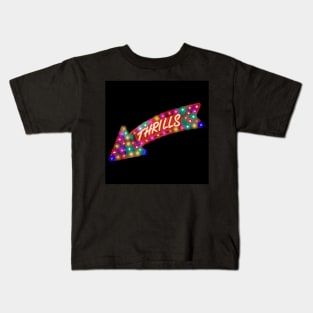 Thrills sign Kids T-Shirt